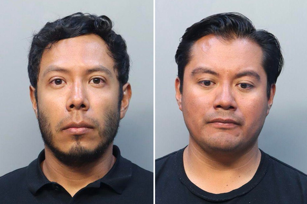 Ricardo Daniel Mondragon Leal, 37, (left) and Jose Prudencio Diaz, 36, are accused of molesting a 14-year-old boy