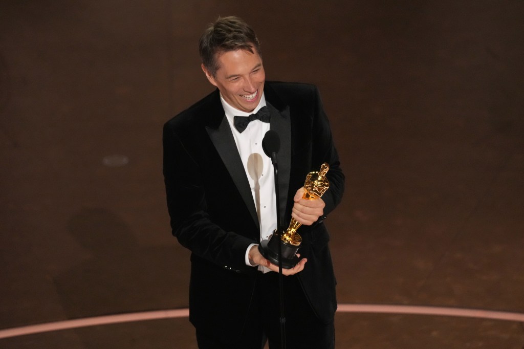 Sean Baker won Best Director for his film "Anora."