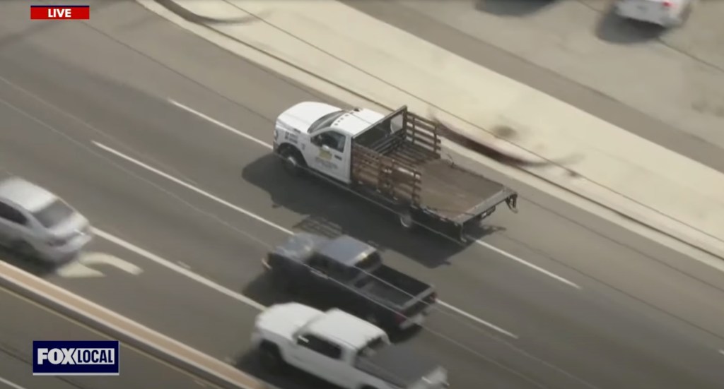 The driver reached 100 mph as he recklessly drove from downtown LA to Long Beach.