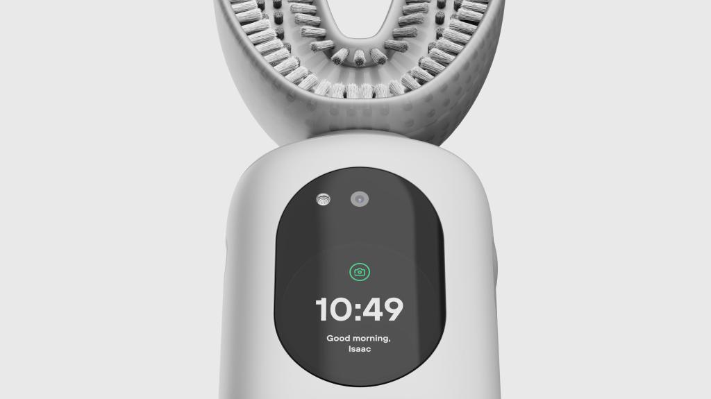 New versions of the device (pictured here) will have a longer battery life and be easier to pack in a suitcase, Brown said.