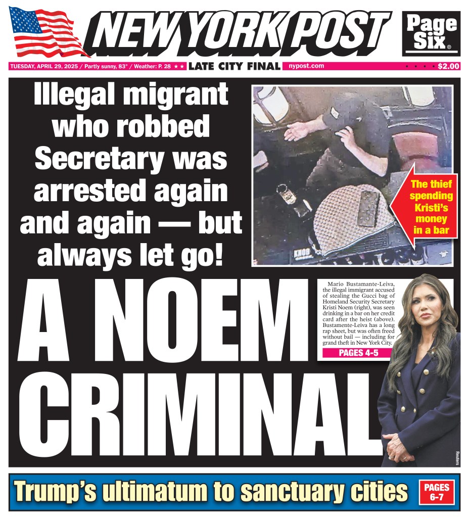 Bustamante-Leiva had been arrested several times before the incident with Noem.