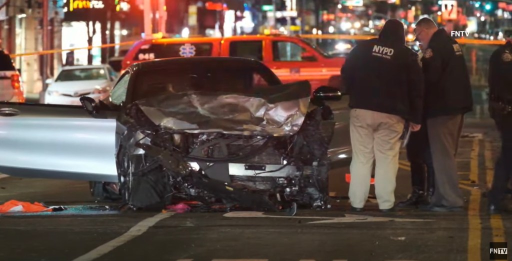 Fatal Queens wreck on Feb. 26.