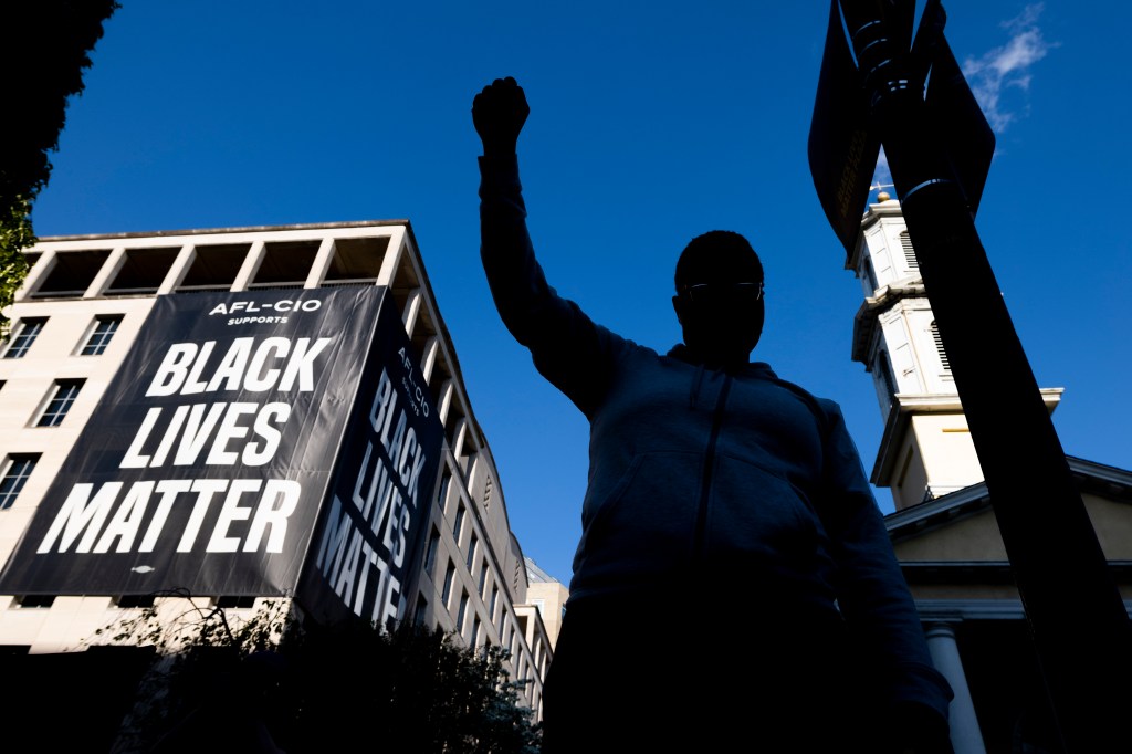 BLM protest.