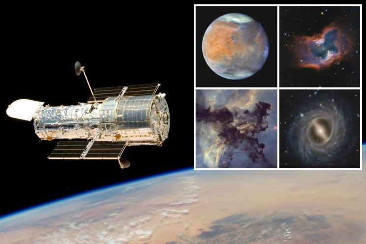 NASA releases gorgeous new photos of faraway galaxies to celebrate 35th anniversary of Hubble Telescope