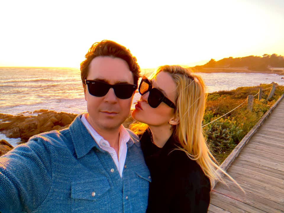Former Politico correspondent Ryan Lizza with then-fiancee Olivia Nuzzi.