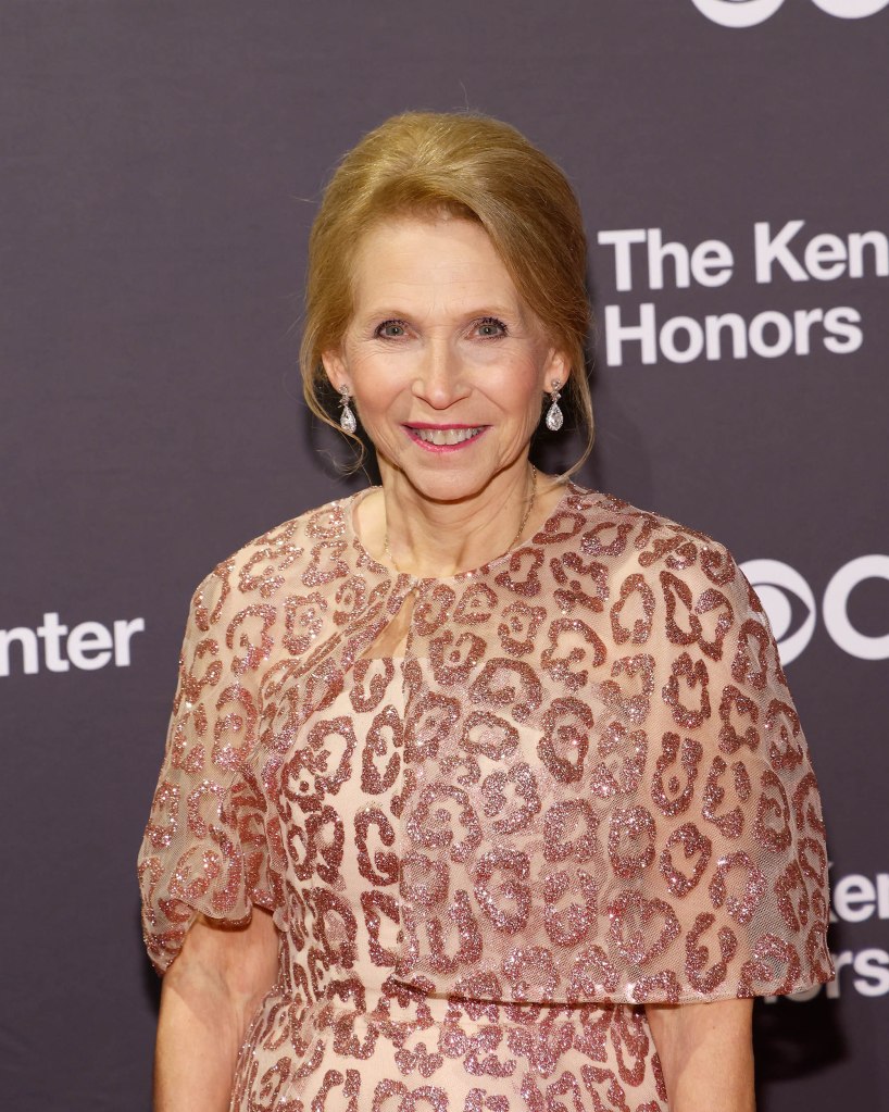Shari Redstone smiling at the camera during the 47th Kennedy Center Honors in Washington, DC on December 08, 2024