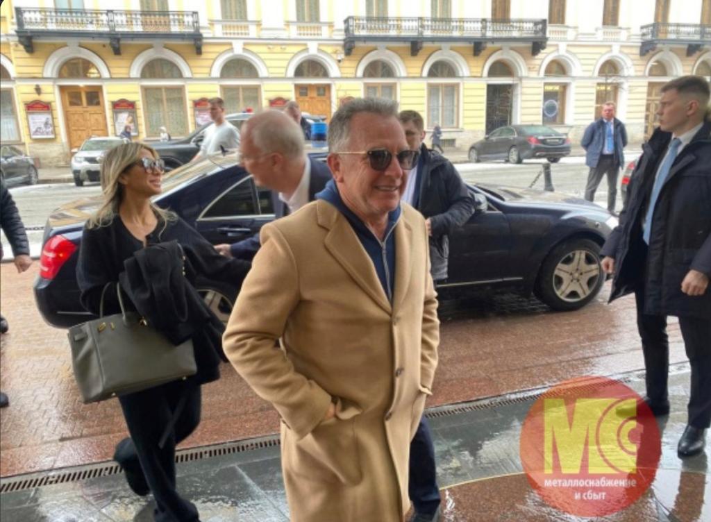 President Donald Trump's special envoy Steve Witkoff arrives for the talks with Russian President Vladimir Putin's investment envoy Kirill Dmitriev in St. Petersburg, Russia on April 11.