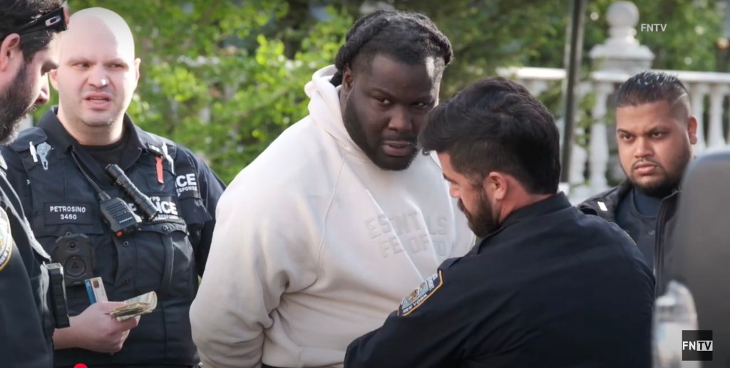 Marvin Dankwah, 29 (pictured) and Denzel Brown, 26, were charged with attempted murder in the early Sunday shooting of an off-duty NYPD cop, police said. 