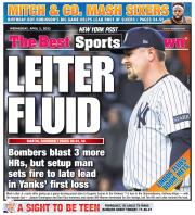 April 2, 2025 New York Post Back Cover