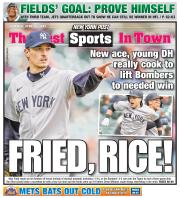 April 10, 2025 New York Post Back Cover