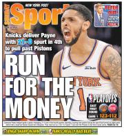 April 20, 2025 New York Post Back Cover