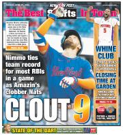 April 29, 2025 New York Post Back Cover