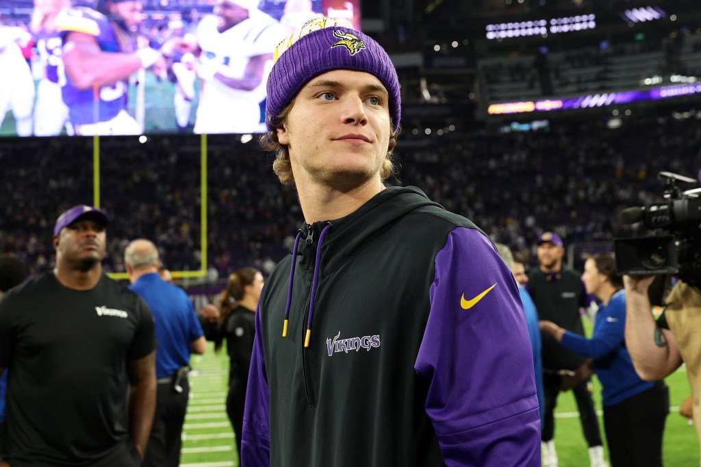 The Vikings are riding with J.J. McCarthy.