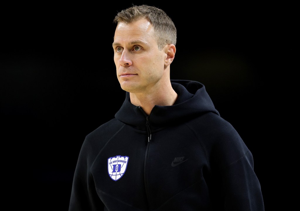 Duke coach Jon Scheyer