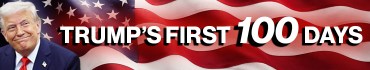 trump's first 100 days