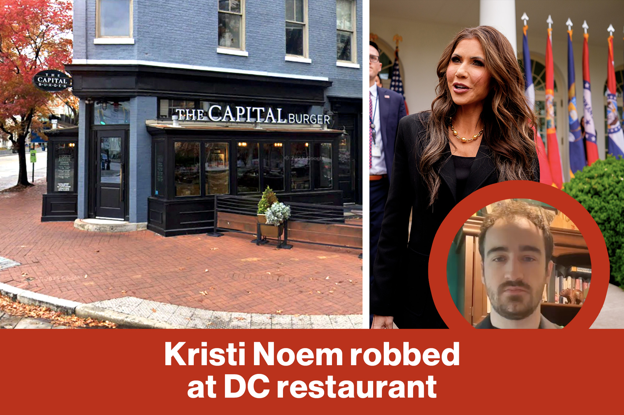 Kristi Noem robbed at DC restaurant | Reporter Replay