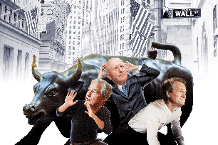 Donald Trump, David Solomon, Jamie Dimon, Brian Moynihan