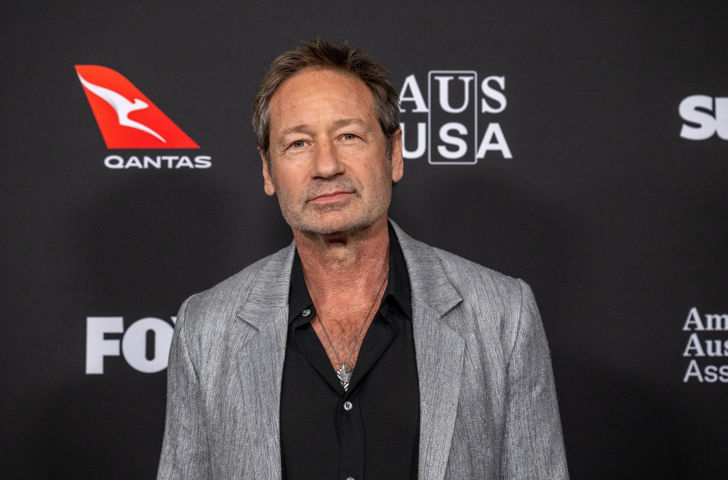 Duchovny, 64, pictured in February.