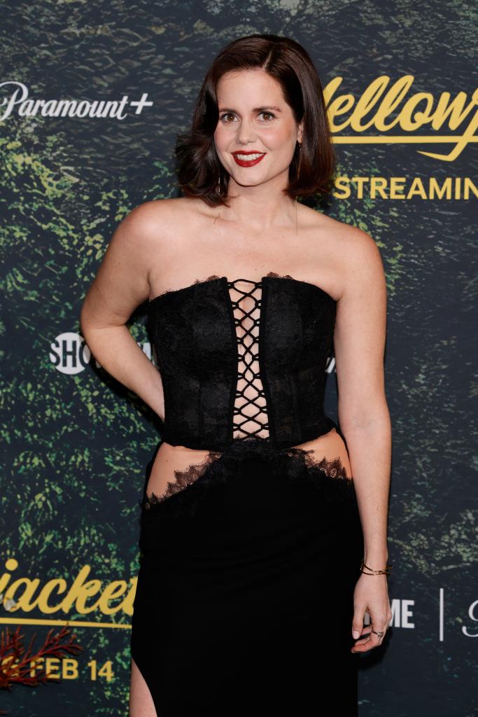 LOS ANGELES, CALIFORNIA - FEBRUARY 13: Ashley Sutton  attends the global premiere of Paramount+ with Showtime Original Series "Yellowjackets" Season 3 at DGA Theater Complex on February 13, 2025 in Los Angeles, California. 