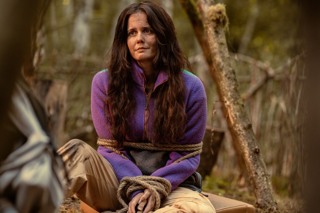 Ashley Sutton as Hanna in Yellowjackets, episode 9, season 3, streaming on Paramount+ with SHOWTIME, 2025. 