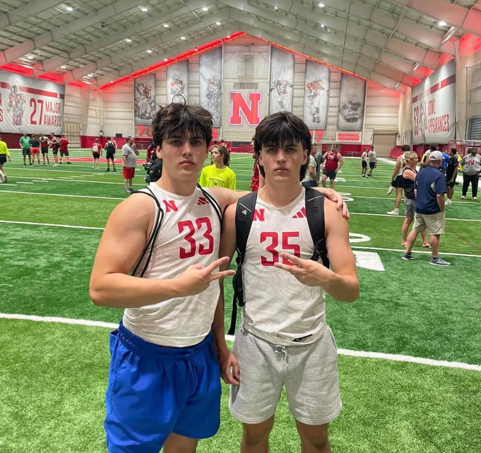 Austin Metcalf with twin brother Hunter
Metcalf,
