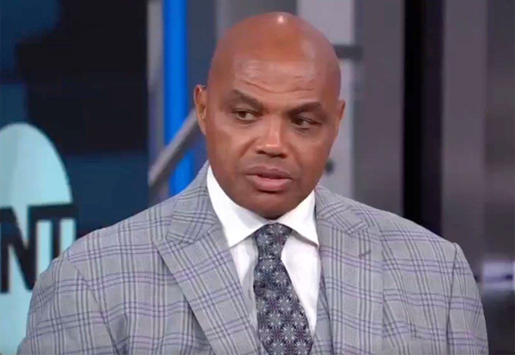 Charles Barkley reacted to Memphis guard Ja Morant's hand grenade celebration during the Grizzles-Timberwolves game on April 10, 2025. 
