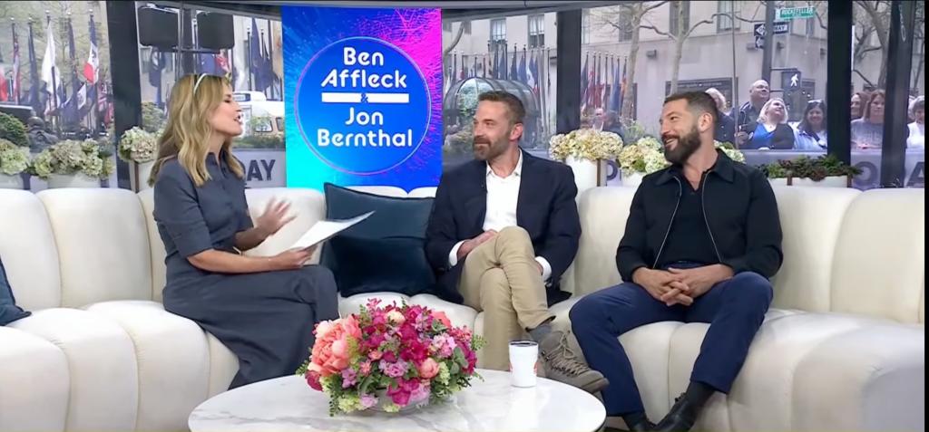 Ben Affleck and Jon Bernthal on "Today."