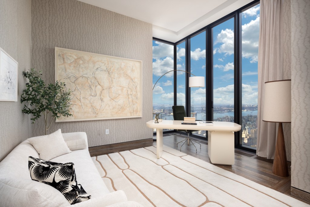 The couple purchased the unit for approximately $45 million.