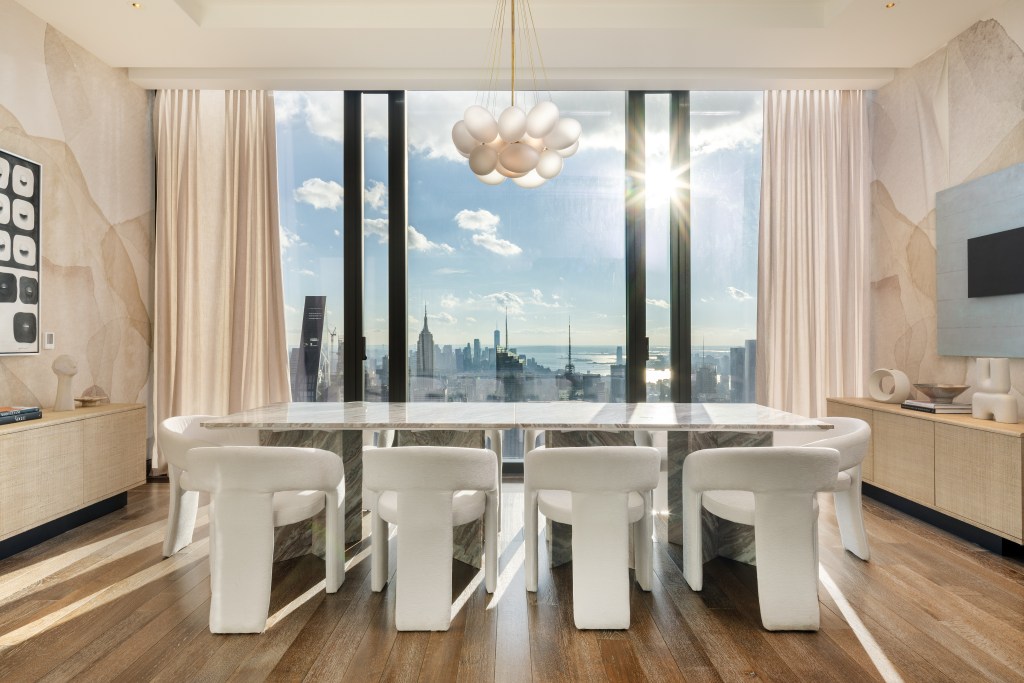 The penthouse occupies 7,250 square feet. 