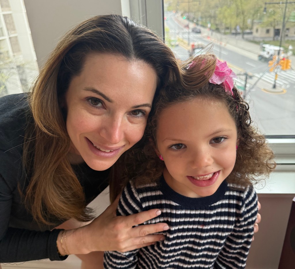 Dr. Anna Karp and her daughter, Lily. 