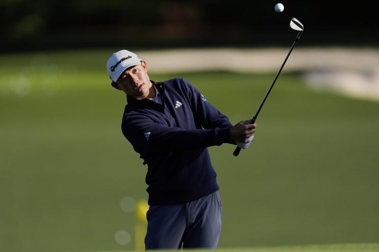 Collin Morikawa is 18/1 to win the Masters this year.