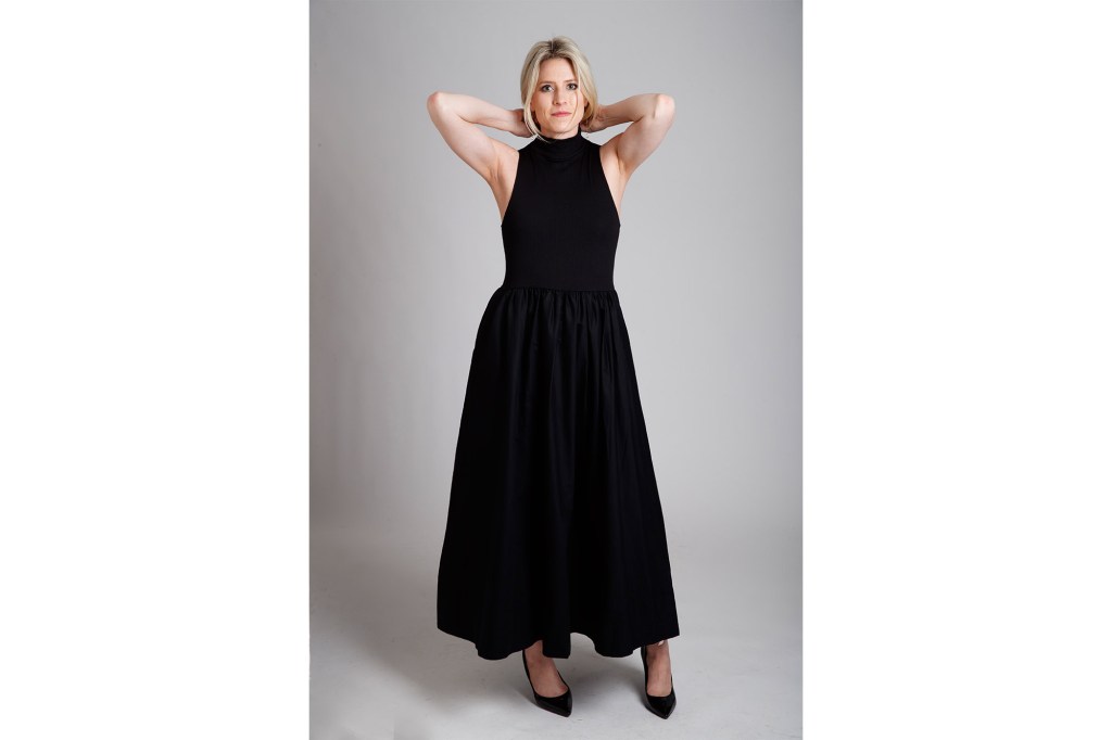 Woman in dress