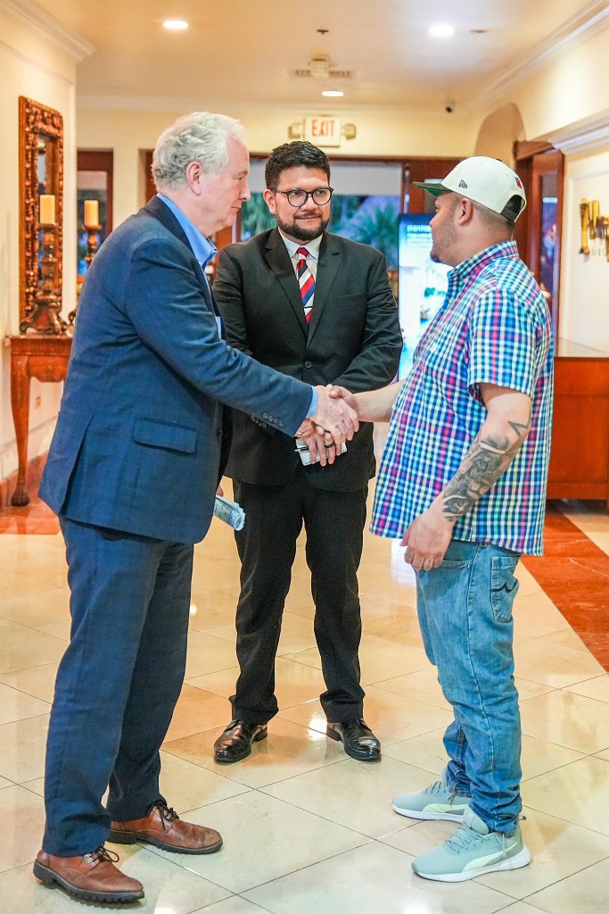 Social media has been flooded with theories that alleged gangbanger Kilmar Abrego Garcia is covered in  MS-13 tattoos after photos emerged of him meeting Democratic Sen. Chris Van Hollen in El Salvador on Thursday.