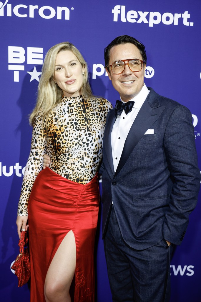 Political journalist Olivia Nuzzi and Ryan Lizza at the White House Correspondents' Dinner after party in 2023.