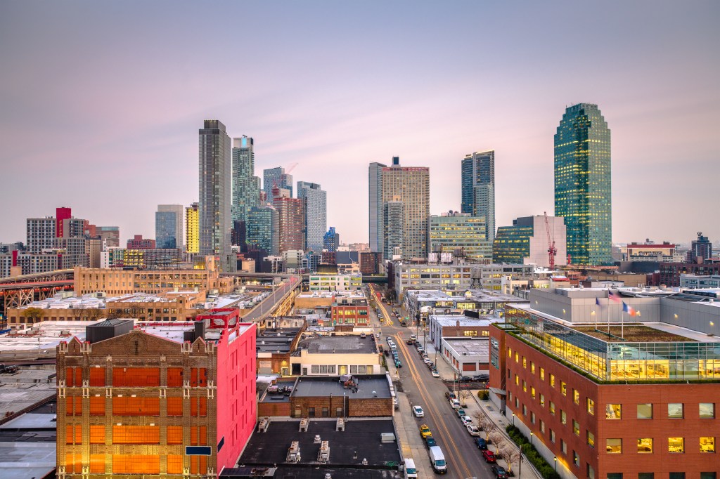 The Long Island City skyline.