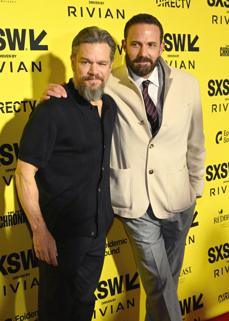 Matt Damon and Ben Affleck.