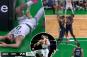 Jayson Tatum stays in game after crashing to court on flagrant foul as Celtics rout Magic in Game 1