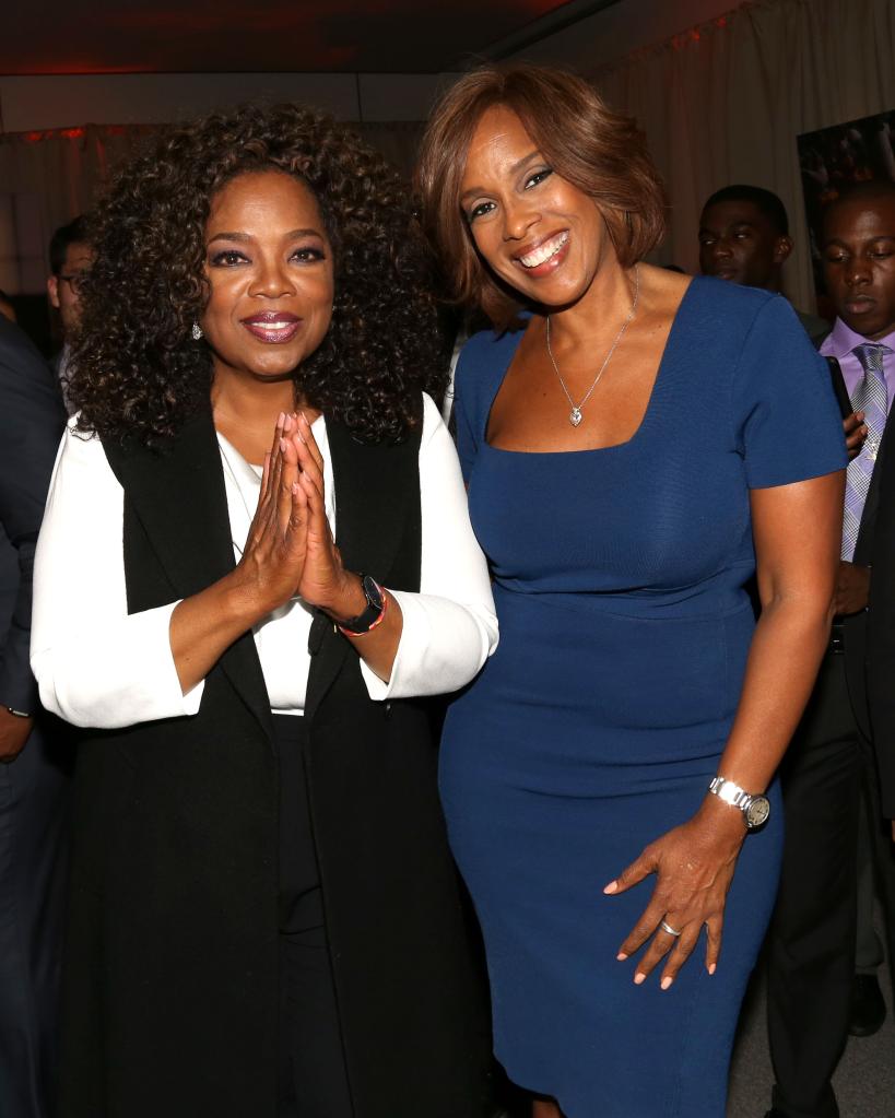 Oprah Winfrey and Gayle King in 2015