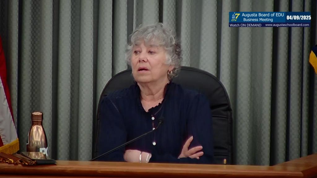 Augusta School Board Chair Martha Witham told Blanchard that his statements would "not be tolerated." 