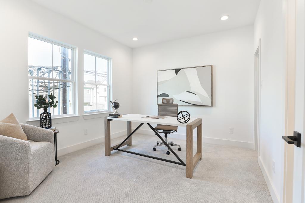 The homes feature modern designs with steel solar tiles, floor-to-ceiling windows, and premium amenities like Quartz countertops and spa-like bathrooms.