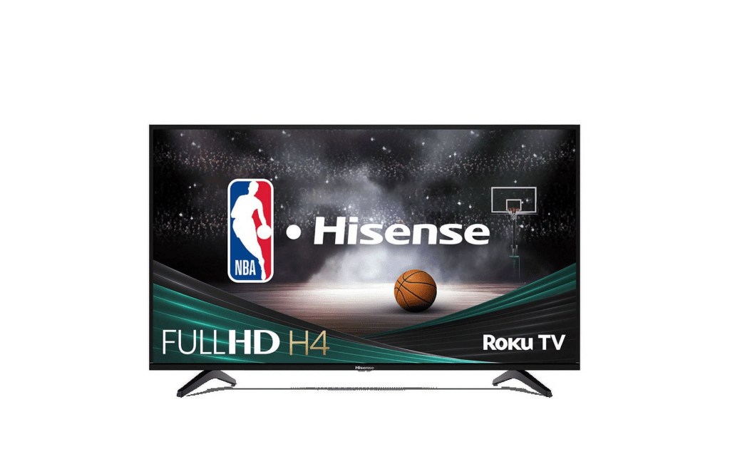 Hisense 40-Inch Class H4 Series FHD Roku Smart TV (40H4030F1) - 1080P Full HD LCD Screen, LED TV, DTS TruSurround Sound, Motion Rate 120, Gmaing Mode