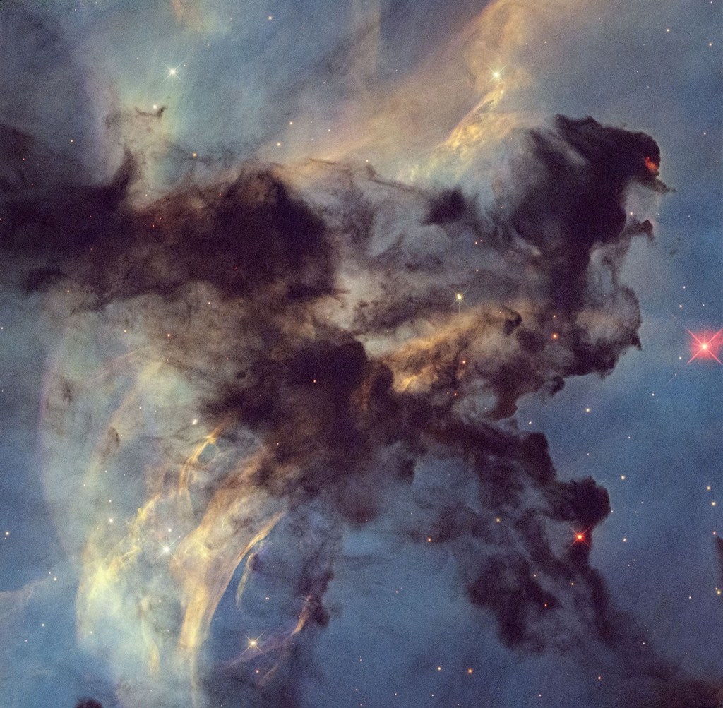A portion of the Rosette Nebula.