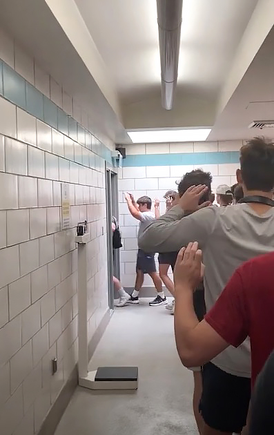 FSU students released from lockdown after the shooting was cleared.