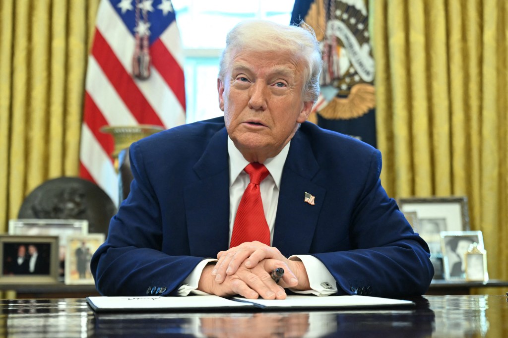 President Trump ordered Justice Department investigations of two of his first-term officials Wednesday.