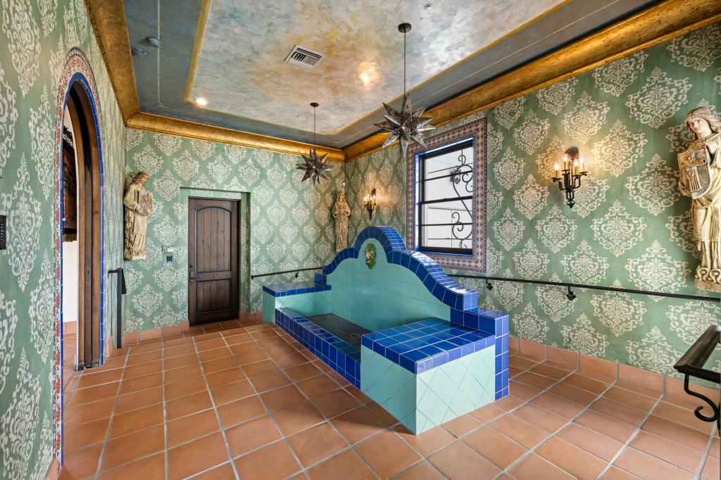 One of 12 bathrooms. 