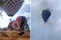 Tragic video captures man dangling from fiery hot air balloon before plummeting to his death after saving 2 passengers