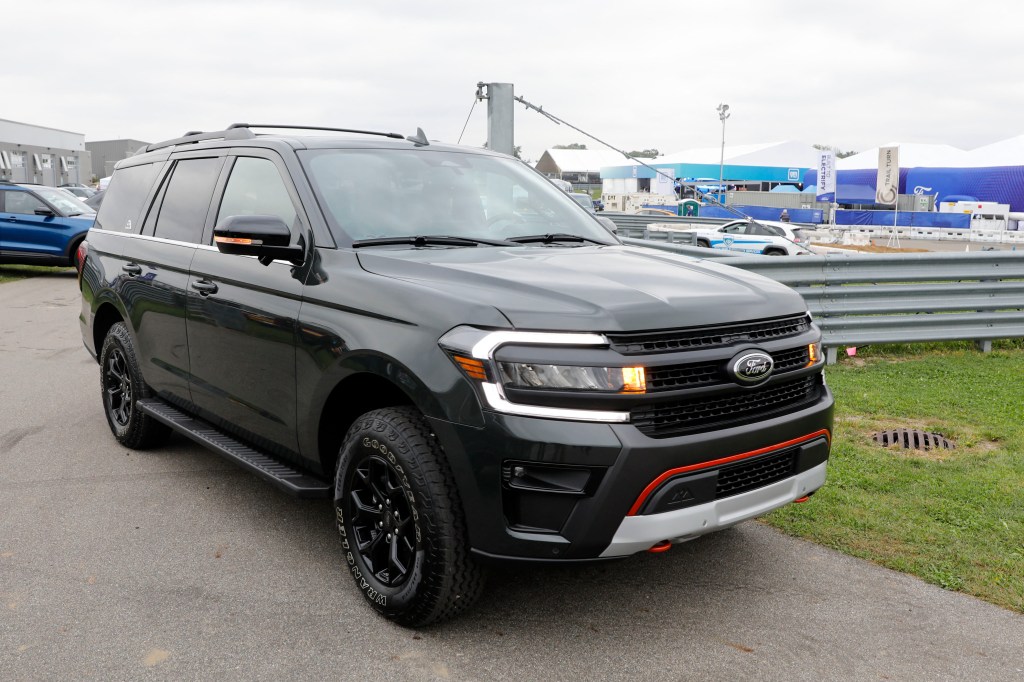 Ford Motor Company has issued a safety recall for more than 270,000 vehicles. The image above shows a 2022 Ford Expedition.