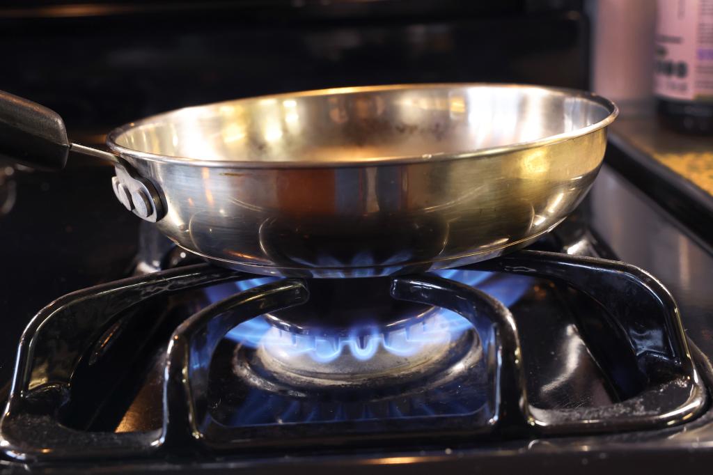 Gas stoves (like the one pictured here) have fueled heated debate about health and environmental concerns and government overreach with limitations or bans.