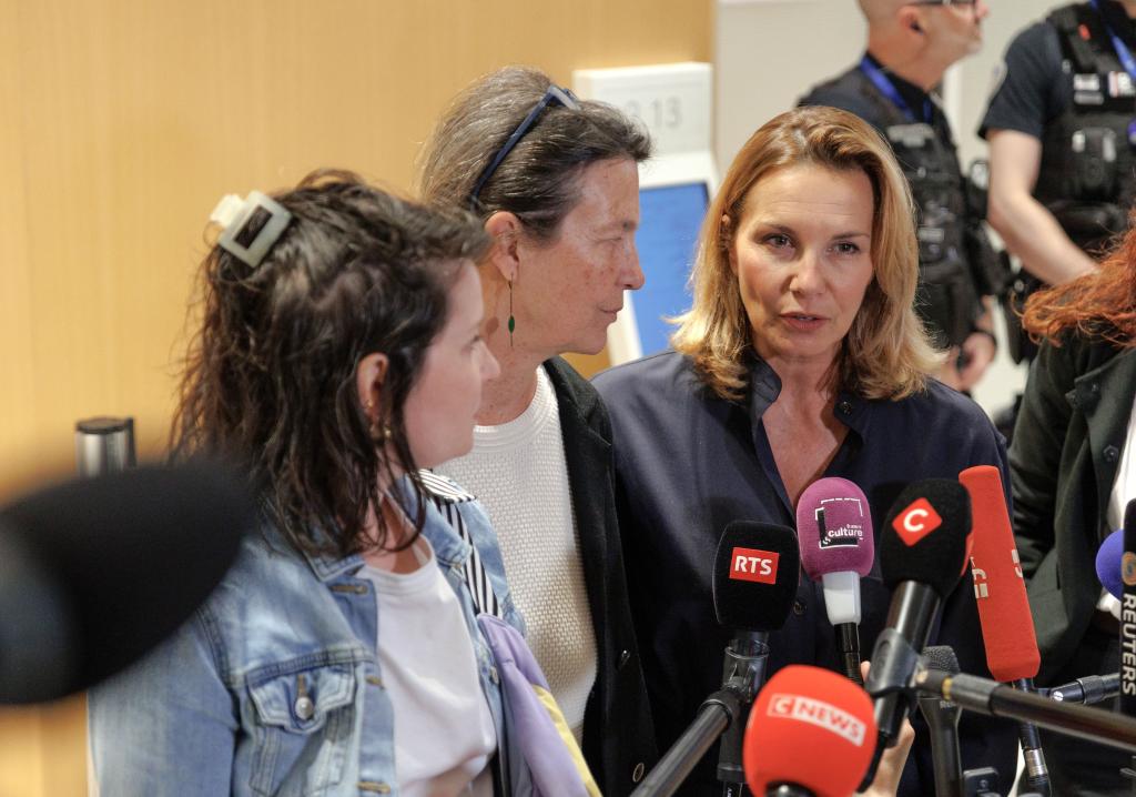 Amelie K., French set designer and plaintiff, addressing the media after Gerard Depardieu's trial over charges of sexual assault in Paris, France on 13 May 2025