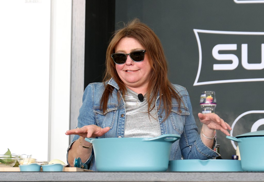 Rachael Ray at SOBEWFF 2025 at the Grand Tasting Village in Miami Beach, Florida